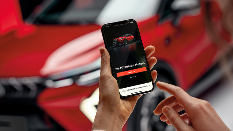 My MITSUBISHI MOTORS App und der ASX My MITSUBISHI MOTORS App und der ASX
